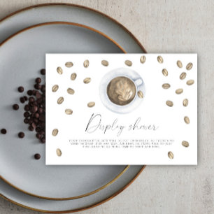 Liefde is brouwen vrijgezellenfeest Display Shower Informatiekaartje