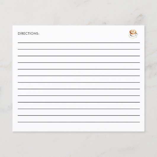 Liefde is Brouwen Vrijgezellenfeest Recept Kaart (Achterkant)