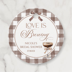 Liefde Is Brouwende Expresso Martini Strik Bruidsf Bedankjes Labels