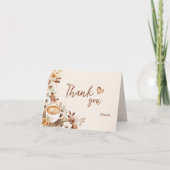 Liefde is Bruisende Koffie Bruiloft Feest Bedankkaart (Voorkant)