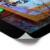 liefde is cadeau poster (Hoek)