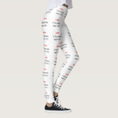 Liefde is de grootste magie van allemaal! leggings (Rechts)
