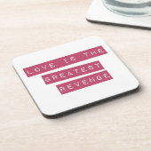 Liefde is de grootste omzet bier onderzetter (Linkerzijde)