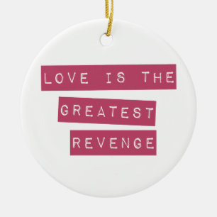 Liefde is de grootste omzet keramisch ornament