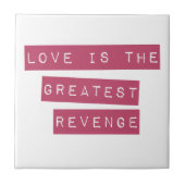Liefde is de grootste omzet tegeltje (Voorkant)