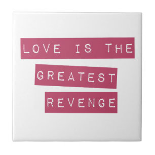 Liefde is de grootste omzet tegeltje