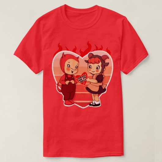 Liefde is de hel t-shirt (Design voorkant)