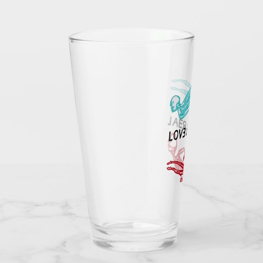 Liefde is echt een pluim glas (Rechts)