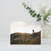 Liefde is een Briefkaart dat de patiënt het huweli (Staand voorkant)