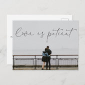 Liefde is een Briefkaart van het Patiëntenweddensc (Voorkant / Achterkant)