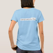 Liefde is een loutere T-shirt (Achterkant)