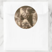 "Liefde is een prachtig iets" Ronde Sticker (Tas)