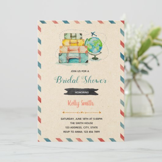 Liefde is een uitnodiging voor een reisfeest (Staand voorkant)