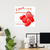 Liefde is een veel Splendored Ding, Poster (Thuiskantoor)