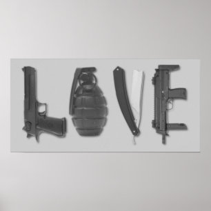 Liefde Is Een Wapen Poster