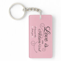 Liefde is een werkwoord. Ik heb dit van jou geleer