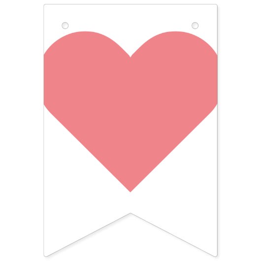 Liefde is een zoete bruiloft dessert tafel vlaggetjes (Eerste vlag)