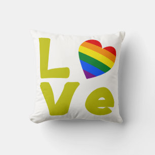 Liefde Is Gay Goud Kussen