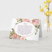 Liefde is geduldig en vriendelijk Bloemen All Occa Kaart (Gele Bloem)