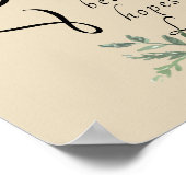 Liefde is geduldige liefde is een aardig poster (Hoek)