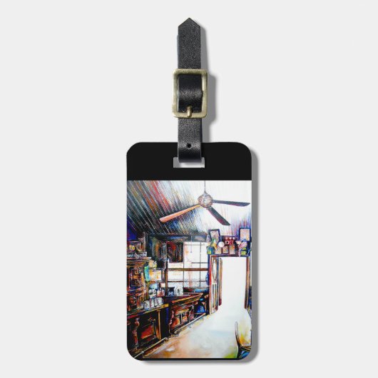 Liefde is geen muur, het is een brug bagagelabel (Voorkant verticaal)