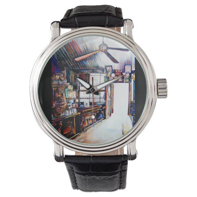 Liefde is geen muur, het is een brug horloge (Voorkant)