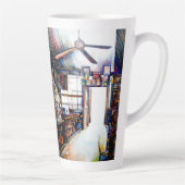 Liefde is geen muur, het is een brug latte mok (Rechts)