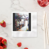 Liefde is geen muur, het is een brug servet (Insitu)