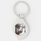 Liefde is geen muur, het is een brug sleutelhanger (Voorkant)