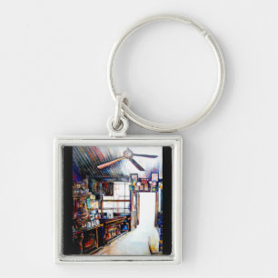 Liefde is geen muur, het is een brug sleutelhanger