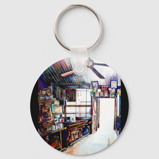 Liefde is geen muur, het is een brug sleutelhanger (Voorkant)