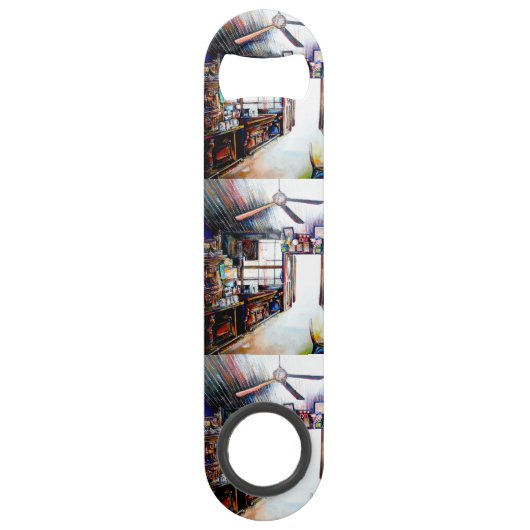 Liefde is geen muur, het is een brug speed flessenopener (Voorkant)