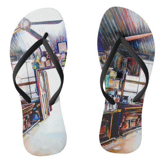 Liefde is geen muur, het is een brug teenslippers (Voetbed)