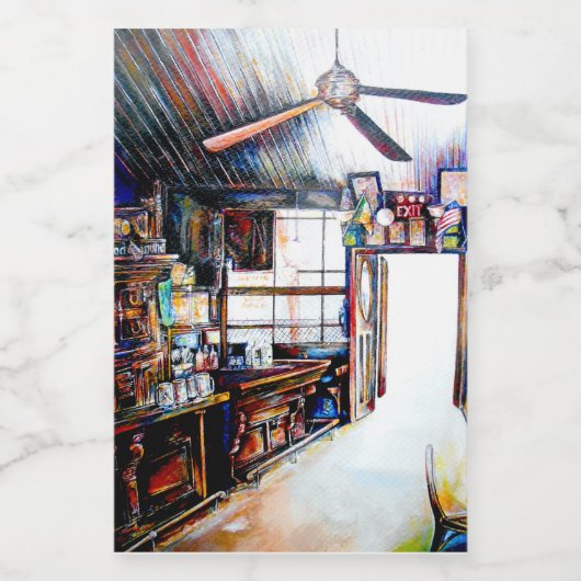 Liefde is geen muur, het is een brug voedselcontainer etiket (Enkel label)