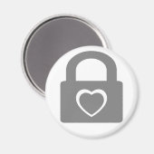 liefde is gesloten . magneet (Voorkant / Achterkant)