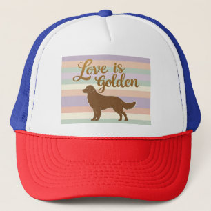 Liefde is goud trucker pet