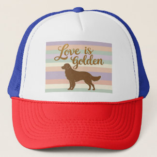 Liefde is goud trucker pet