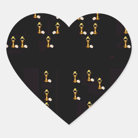 Liefde is hart sticker (Voorkant)