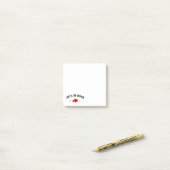 Liefde Is het Antwoord Minimaal Post-it® Notes (Op bureau)