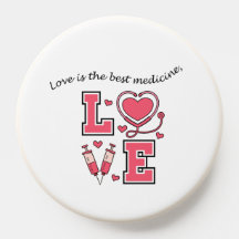 Liefde is het beste medicijn - Pop Socket