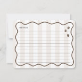 Liefde is het brouwen van Espresso Martini Recept  Kaart (Achterkant)