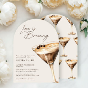 Liefde is het brouwen van Espresso Martini Vrijgez Kaart