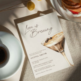 Liefde is het brouwen van Espresso Martini Vrijgez Kaart