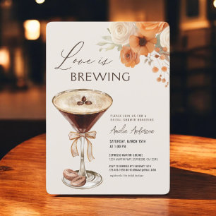 Liefde is het brouwen van Espresso Martini Vrijgez Kaart