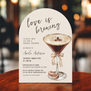 Liefde is het brouwen van Espresso Martini Vrijgez Kaart