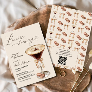 Liefde is het brouwen van Espresso Martini Vrijgez Kaart