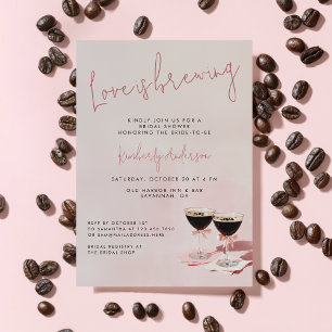 Liefde is het brouwen van Espresso Martini Vrijgez Kaart