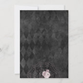 Liefde is het brouwen van Gothic Coffee Vrijgezell Kaart (Achterkant)