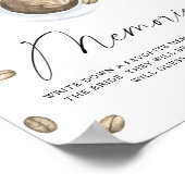 Liefde is het brouwen van herinneringen met de bru poster (Hoek)