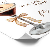 Liefde is het brouwen van Martini Advies & Wishes Poster (Hoek)